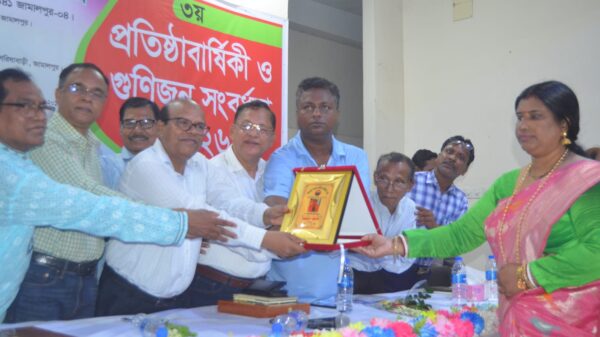 ঝিনাই বৈরান সাহিত্য পরিষদের তৃতীয় প্রতিষ্ঠাবার্ষিকী ও গুণীজন সংবর্ধনা-২০২৬ উদযাপন